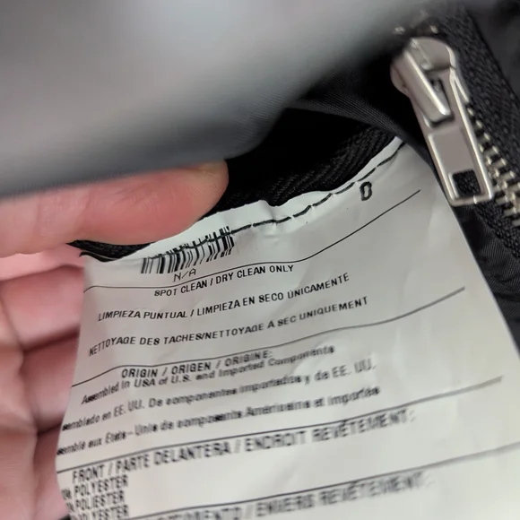 Gray Patterned Canvas Duffle Bag - Picture 13 of 15